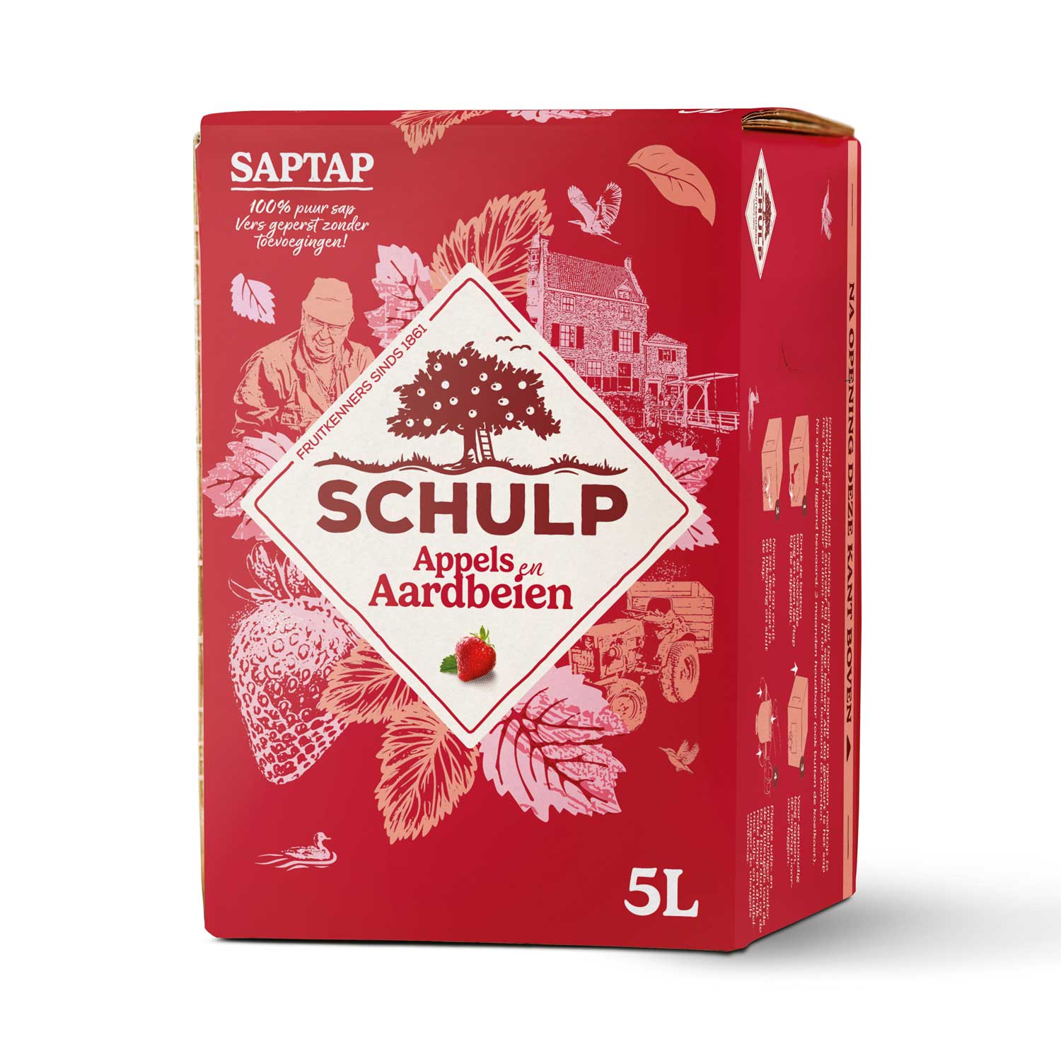 Schulp Appels & Aardbeien Saptap