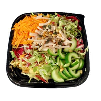 Kip kerrie maaltijdsalade